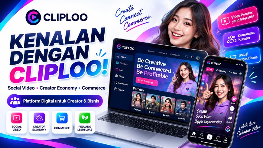 Cliploo Jadi Alternatif TikTok dengan Teknologi Video dan Creator Economy