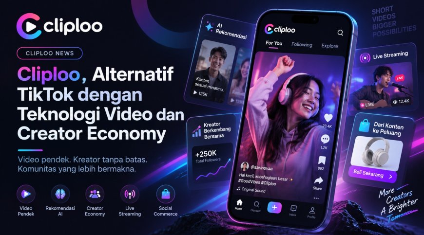 Cliploo Buka Peluang Income Baru dari Konten, Commerce, dan Creator